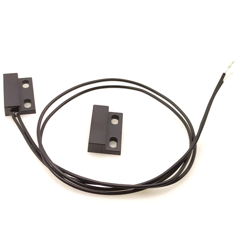 GPS-23 Magnet Normally Open Proximity Switch Magnetic Control Reed Switch Plastic Package With Mounting Hole And Wire