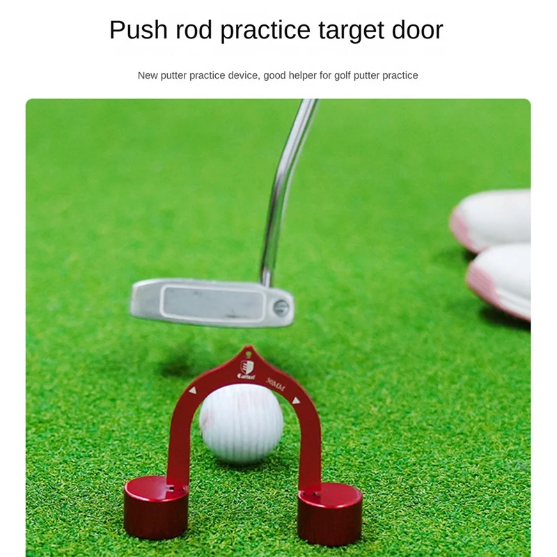 AC22 3 أبواب مضرب المدرب جولف وضع بوابات الهدف بوابة لعبة الباب للداخلية المنزل مكتب تدريب الغولف