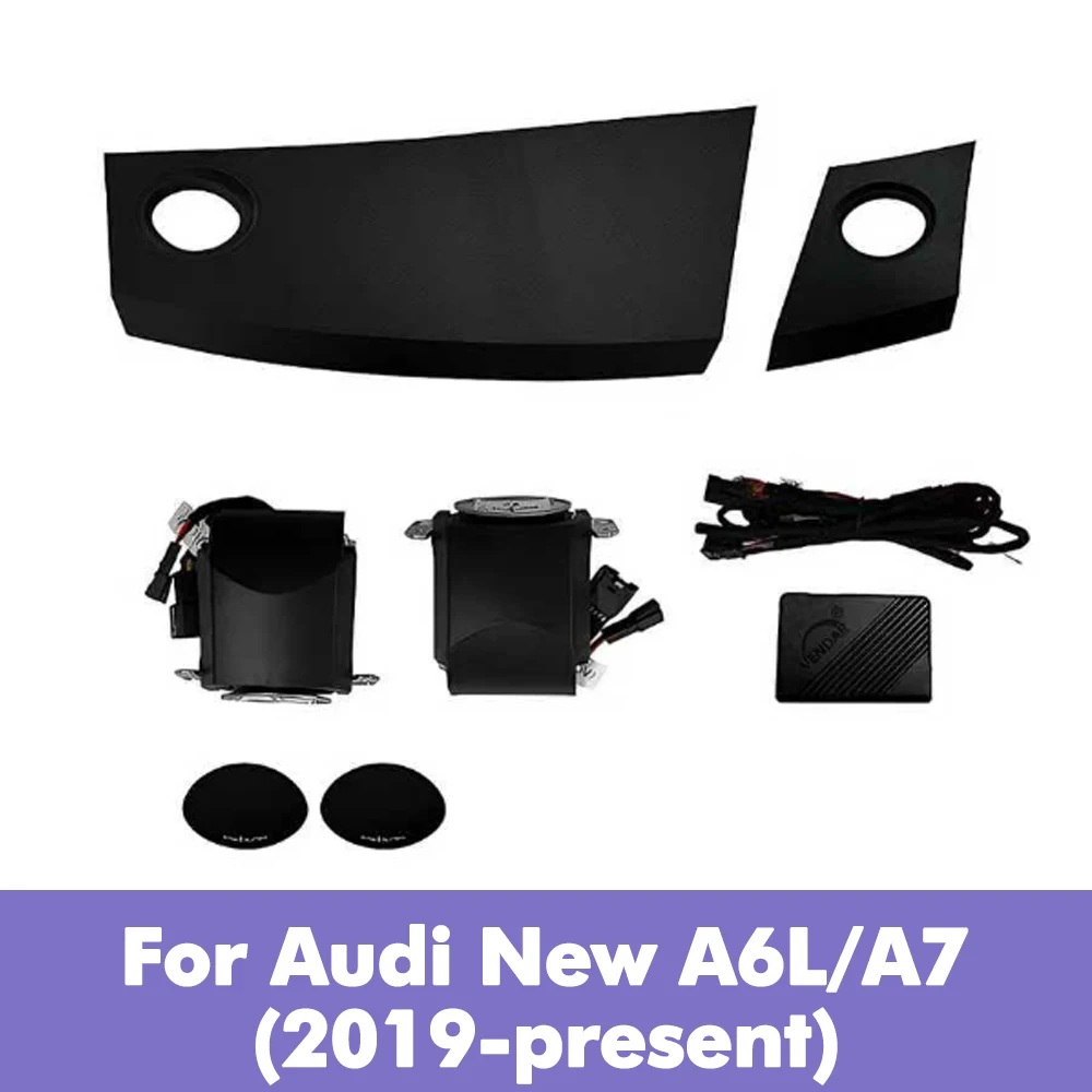 32 kleuren Voor Audi A4 A5 A6 A7 Q5 Q7 Q8 LED Lifting Tweeter Speaker Auto Instrument Elektrische Treble hoorn Decoratie Deel - afbeelding 1