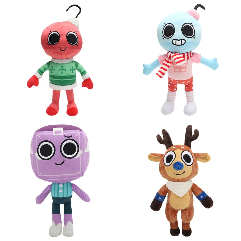 Dandys World Looey Cloudy Dream Boxten ألعاب من نسيج مخملي Bobette Blue Bell Rudie محشوة دمية Dapperly تصميم احتفالي لعبة الطرفية #1