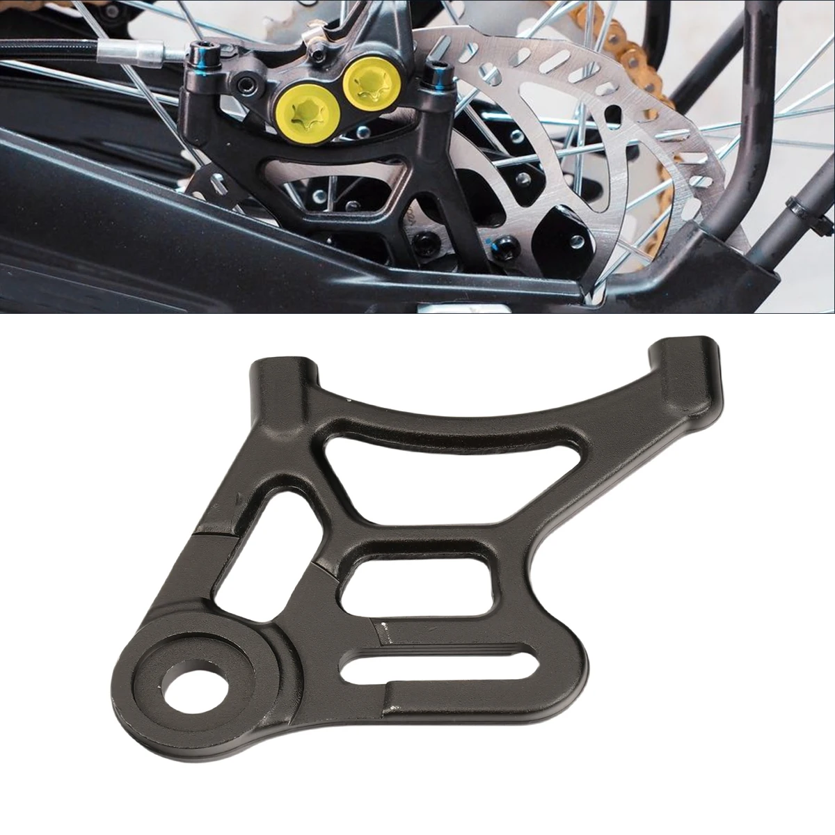 

Electric Motorcycle Disc Brake Bracket Brake Caliper Bracket Disc Guard For Surron X Sur Ron Sur-Ron S Dirt Bike Pit Bike