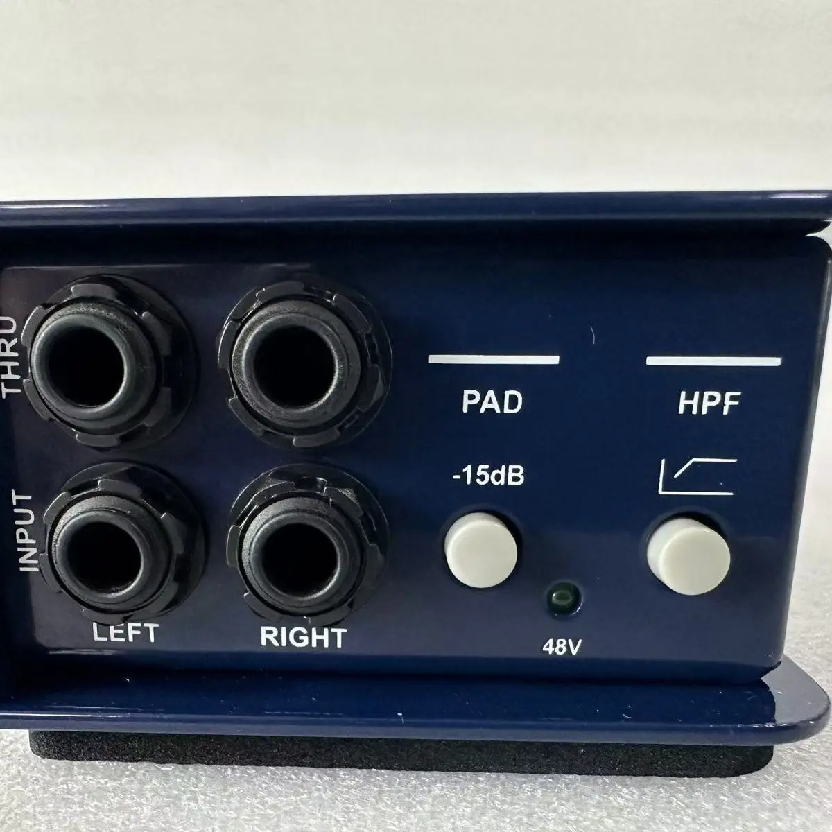 J48 PRO DI Stereo DI Box للجيتار الكهربائي، الجهير الكهربائي، الجيتار الكهربائي الصوتي، والأدوات الإلكترونية للوحة المفاتيح