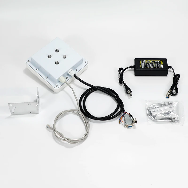 4dbi Antenna Reader UHF RFID Card Reader 5m Medium Range RS232/RS485/Wiegand/TCP/IP Read 5m Integrative UHF Reader