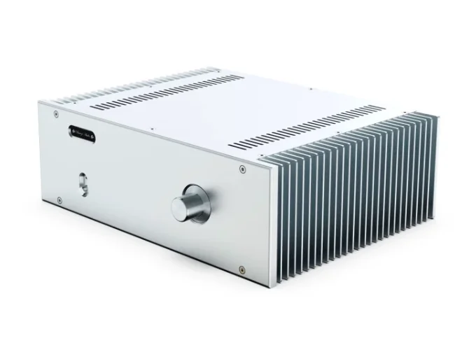 

BRZHIFI Chassis Audio20W Small Class A Aluminum Power Amplifier Box Case BZ3612A Double Radiator Enclosure Box With knob