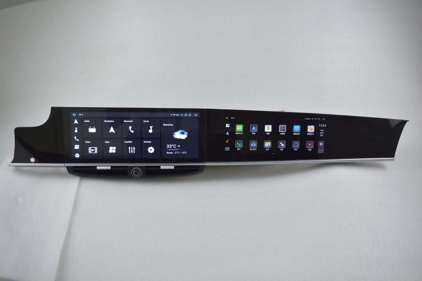 ترقية شاشة مزدوجة تفاعلية لبورشه باناميرا 2010- 2017 نظام الملاحة الذكي نظام تحديد المواقع سيارة مشغل وسائط متعددة Carplay