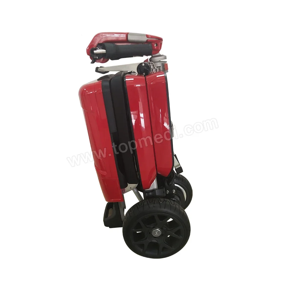 Portable lightweight folding three four wheels disabled electric mobility scooter for Adult