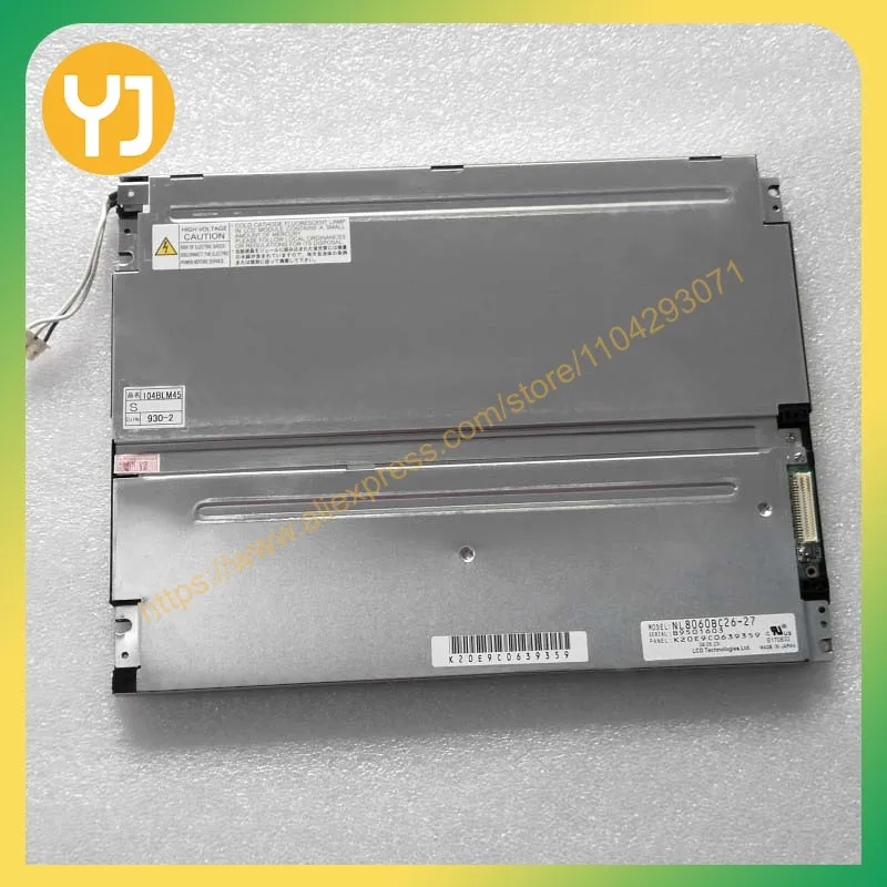 NL8060BC26-27 NEC New original 10.4 inch industrial TFT LCD panel