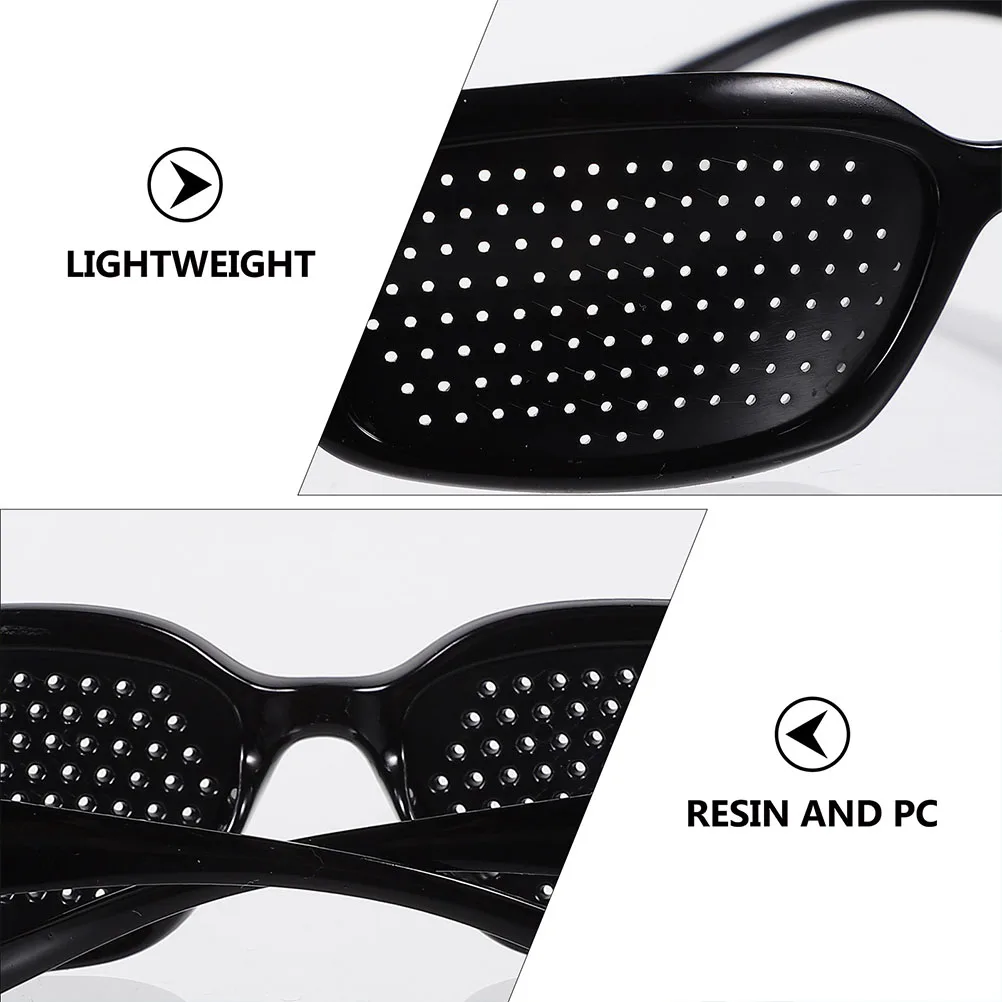 

5pcs Sports Sunglasses UV400 Vision Correction Portable Pinhole Glasses Anti Fatigue Eye Shield Labor Protection