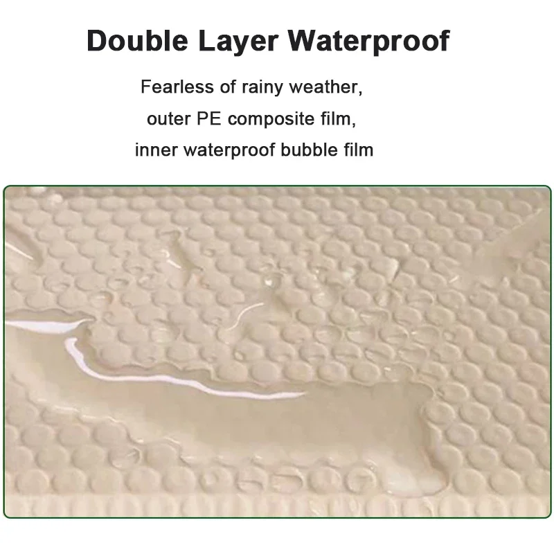 Self Seal Bubble Acolchoado Envelopes, Mailers Sacos, Pacotes de Embalagem Saco, Luz Rosa, Presente, Mailer, Grátis, 100Pcs