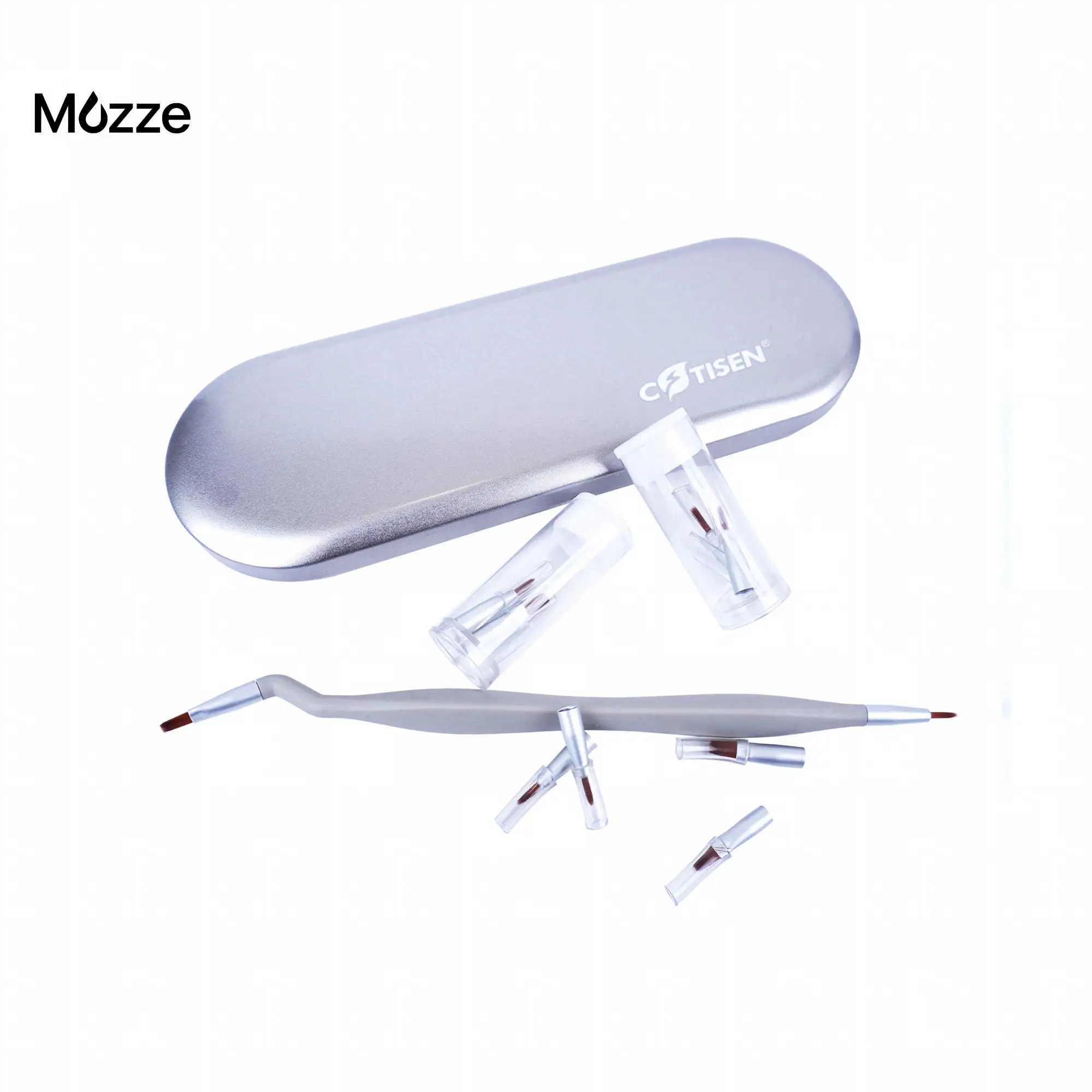 Dental Resin Composite Sculpting Pen Set Round‑Tip Micro Brushes for Posterior Aesthetic Teeth Filling Restoration Dentist Tool