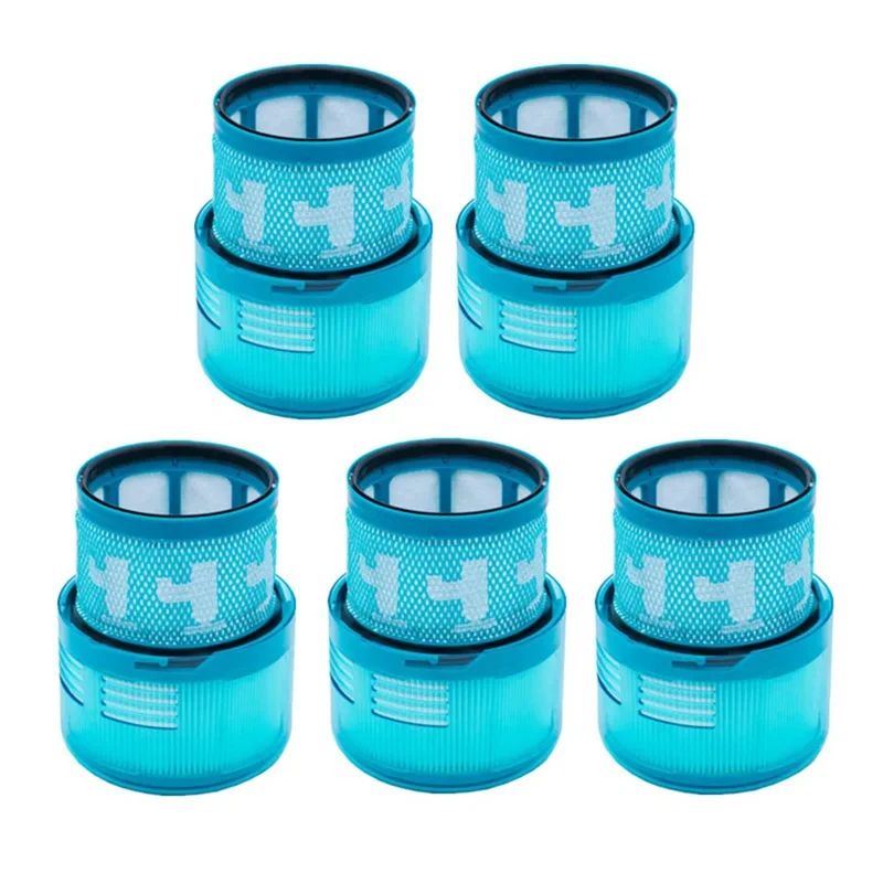 5Pcs For Dyson Gen5 Detect / Outsize Vacuum Cleaner Rear Filter Replacement Parts Attachment Spare Parts Kit