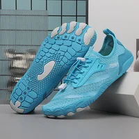 Chaussures d'eau hommes et femmes Couples pieds nus chaussures d'eau antidérapantes à séchage rapide en plein air plage Wading natation Drainage chaussures 3