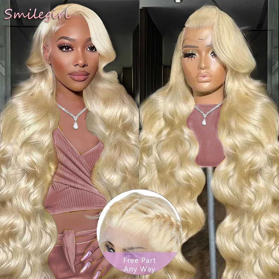 

30 Inch 613 13x6 Wig Human Hair Pre Plucked 250% Density Blonde Wig Human Hair 13x4 Body Wave Lace Front Wigs Human Hair Blond