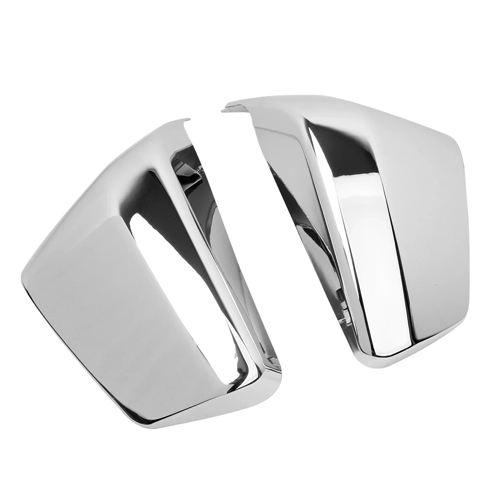 Motorcycle Chrome Battery Side Cover Fairing For Honda Shadow ACE Aero Spirit VT400 VT750 2004-2013