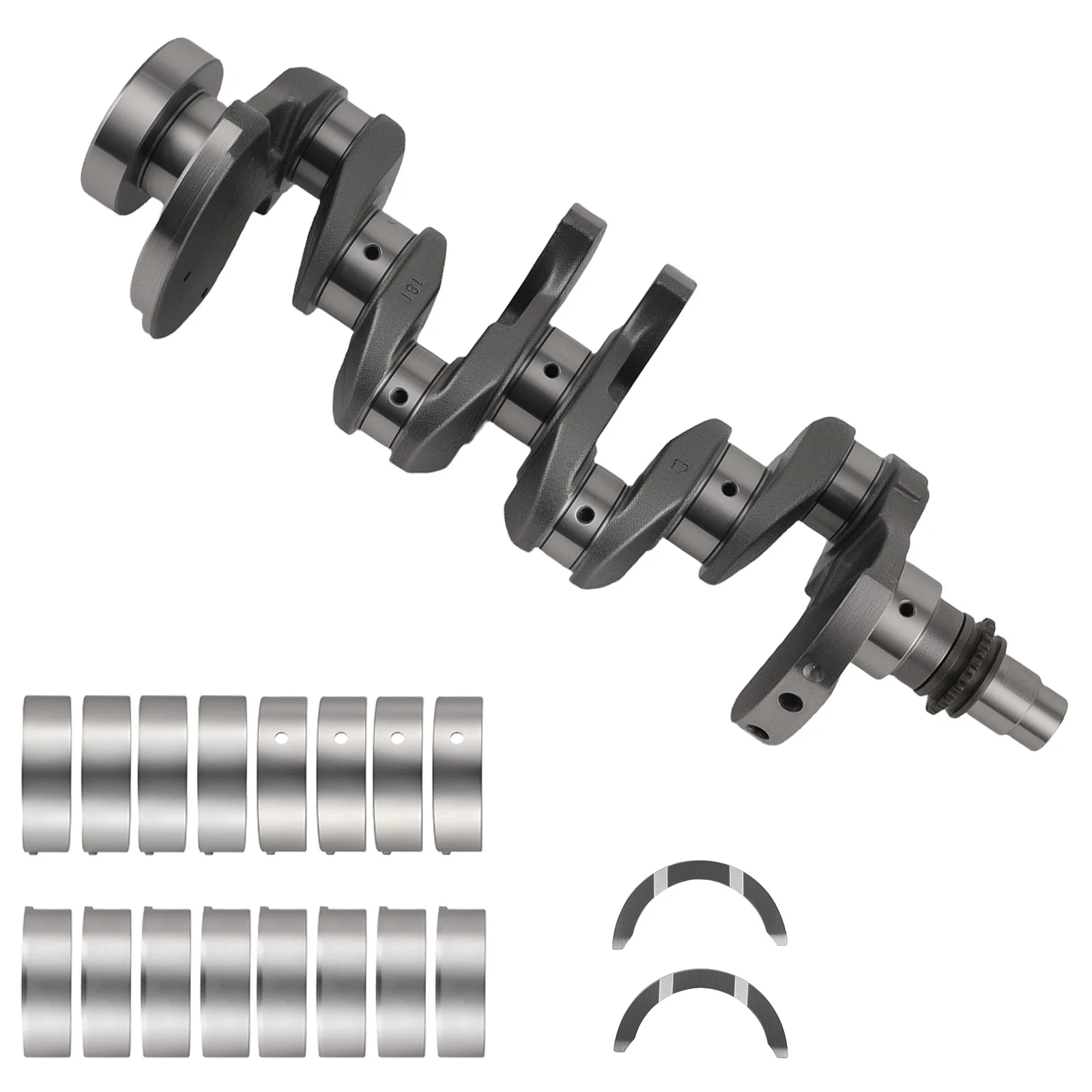 Crankshaft Main Bearing Kit for Kia Rio EX LX SX 1.6L 2012-2017 Crankshaft & Main Rod Bearing Set 23110-2B610