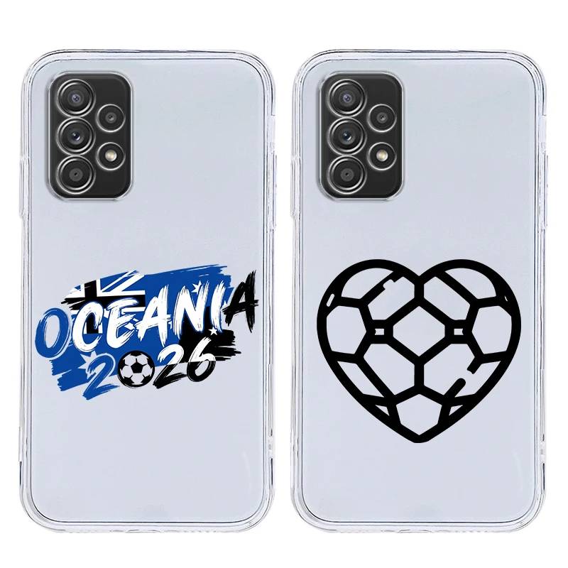 Oceania Football Champion 2026 Case for Samsung A17 A13 A15 A25 A35 A37 A57 A51 A55 A71 A41 A23 A53 A73 5G A05s A07 4G Cover