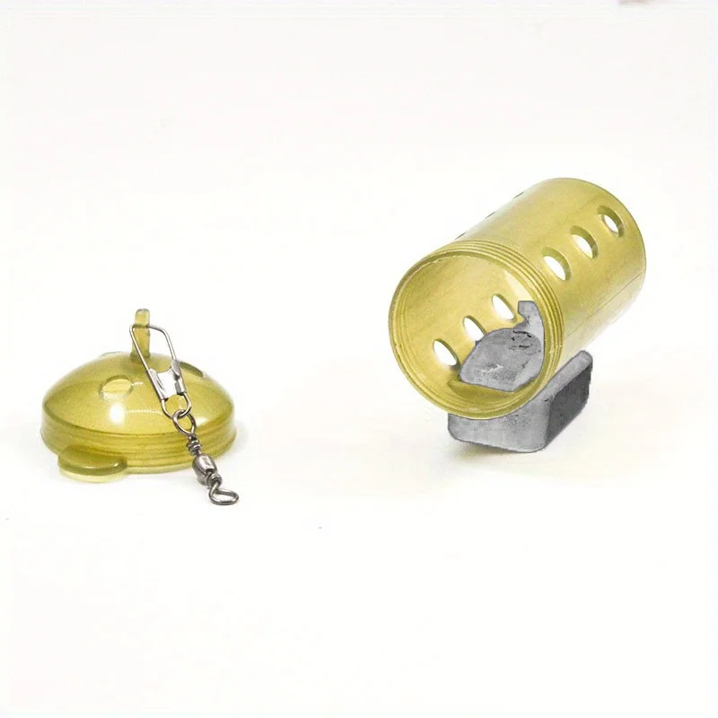 Ackibbik 1pc Carp Fishing Method Feeders Inline Method Feeders Carp Fishing Tackle Bait Holder Tool view 6