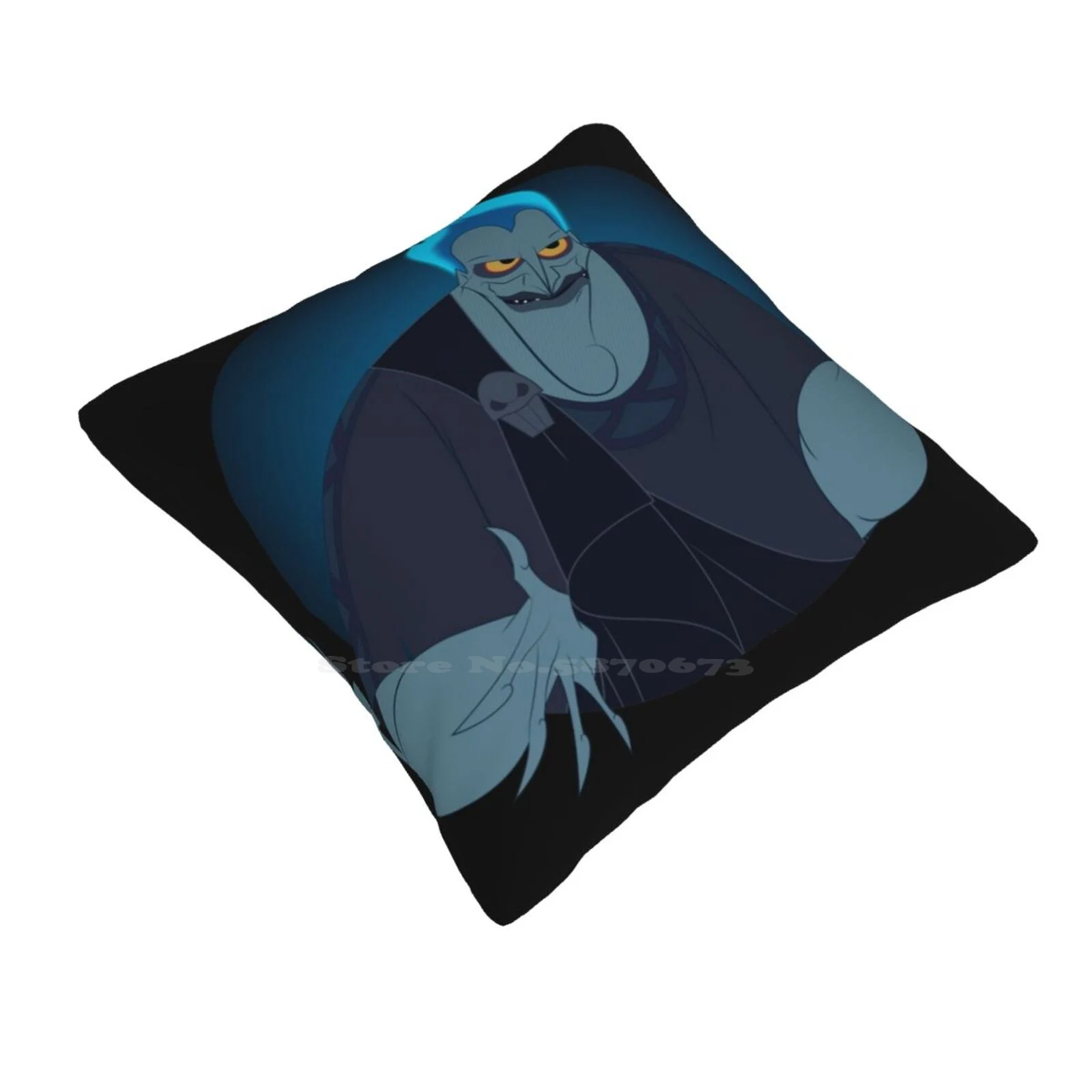 Hades Pillow Cover Hug Pillowcase Hades Of Hercules Villains Zeus Greek God Cartoons Movies