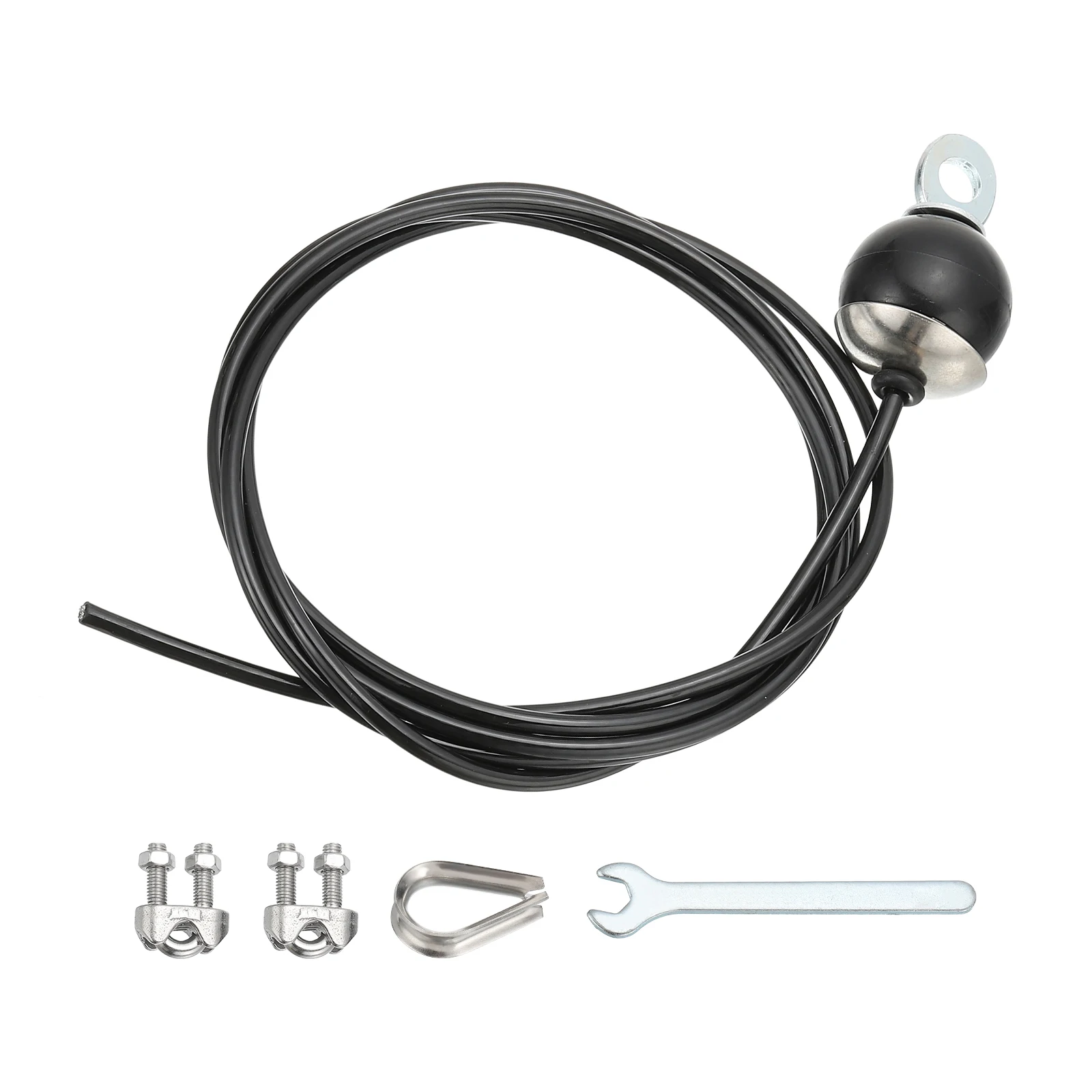 Pulley Cable Adjustable Fitness Cable Pulley System Replacement Thick 4mm Heavy Gym Cable Pulley Attachment for Home Cable