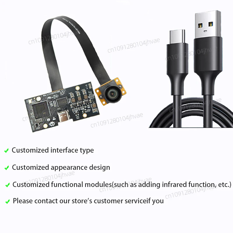 Modulo telecamera HD IMX335 USB3.0 5MP/60PFS Struttura FPC+PCB con protocollo Plug Play UVC Supporto WDR e 120PFS