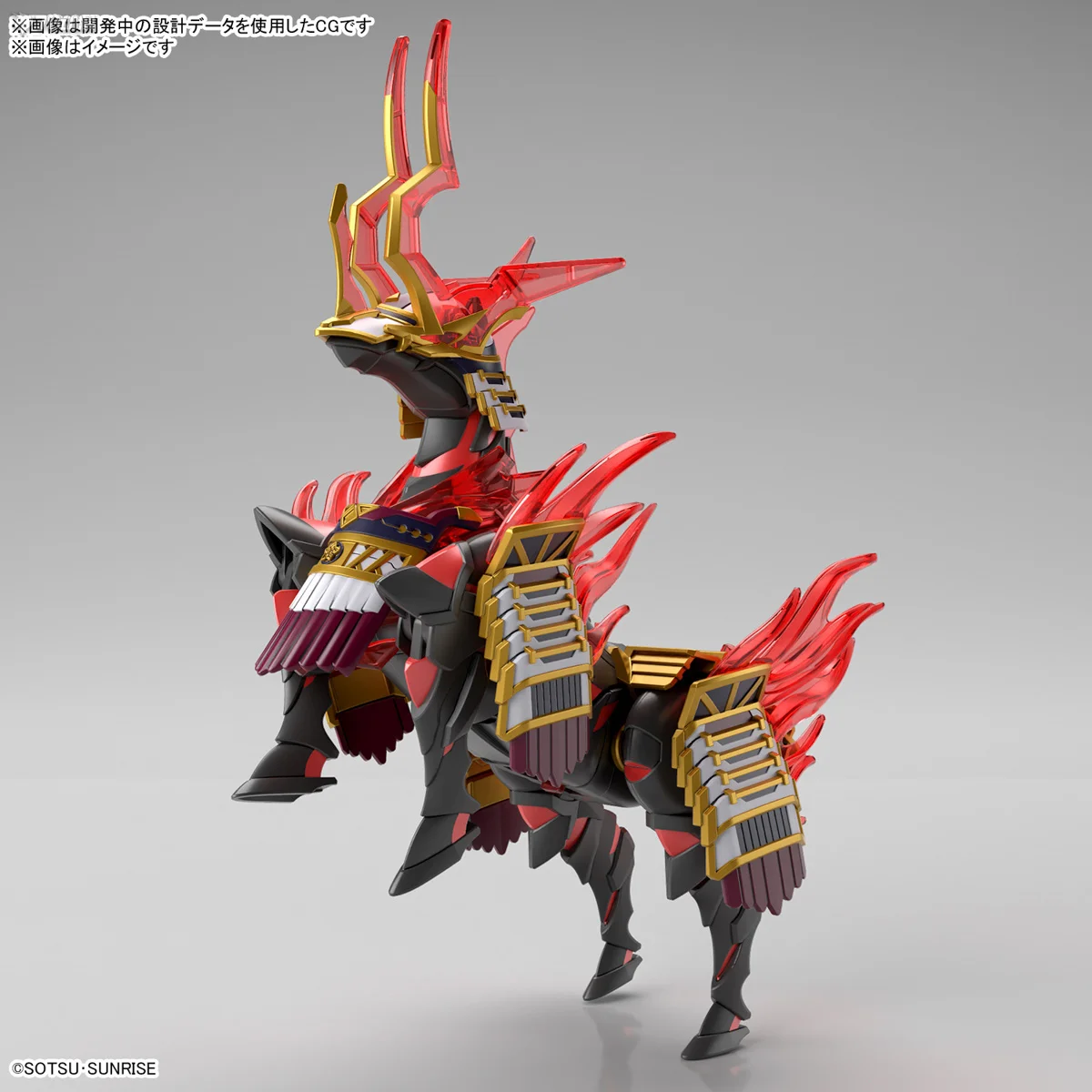 Bandai SDW Heroes Collection Regular Edition Nobunaga Speciaal Militair Paard Anime Actiepop Assemblagemodel Speelgoedcollectie