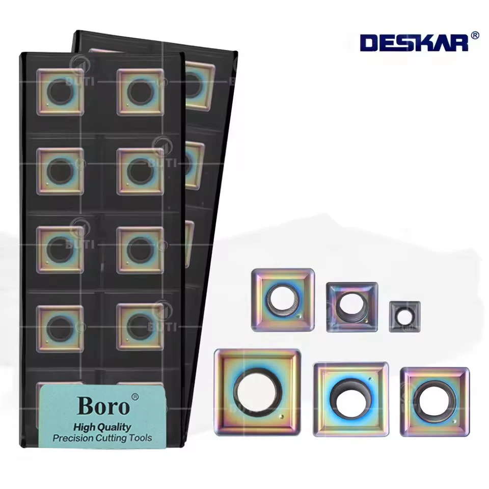 

DESKAR 100% оригинал SPMG050204 SPMG060204-TG WCMX030208 WCMT06T308 WCMT050308-SF TF618 Токарные вставки из закаленной стали с ЧПУ Инструмент