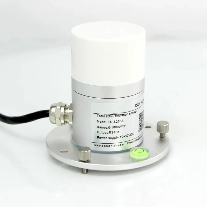 جهاز قياس الإشعاع الشمسي RS485 Modbus يكتشف مستشعر مقياس البيرانومتر الاقتصادي للزراعة