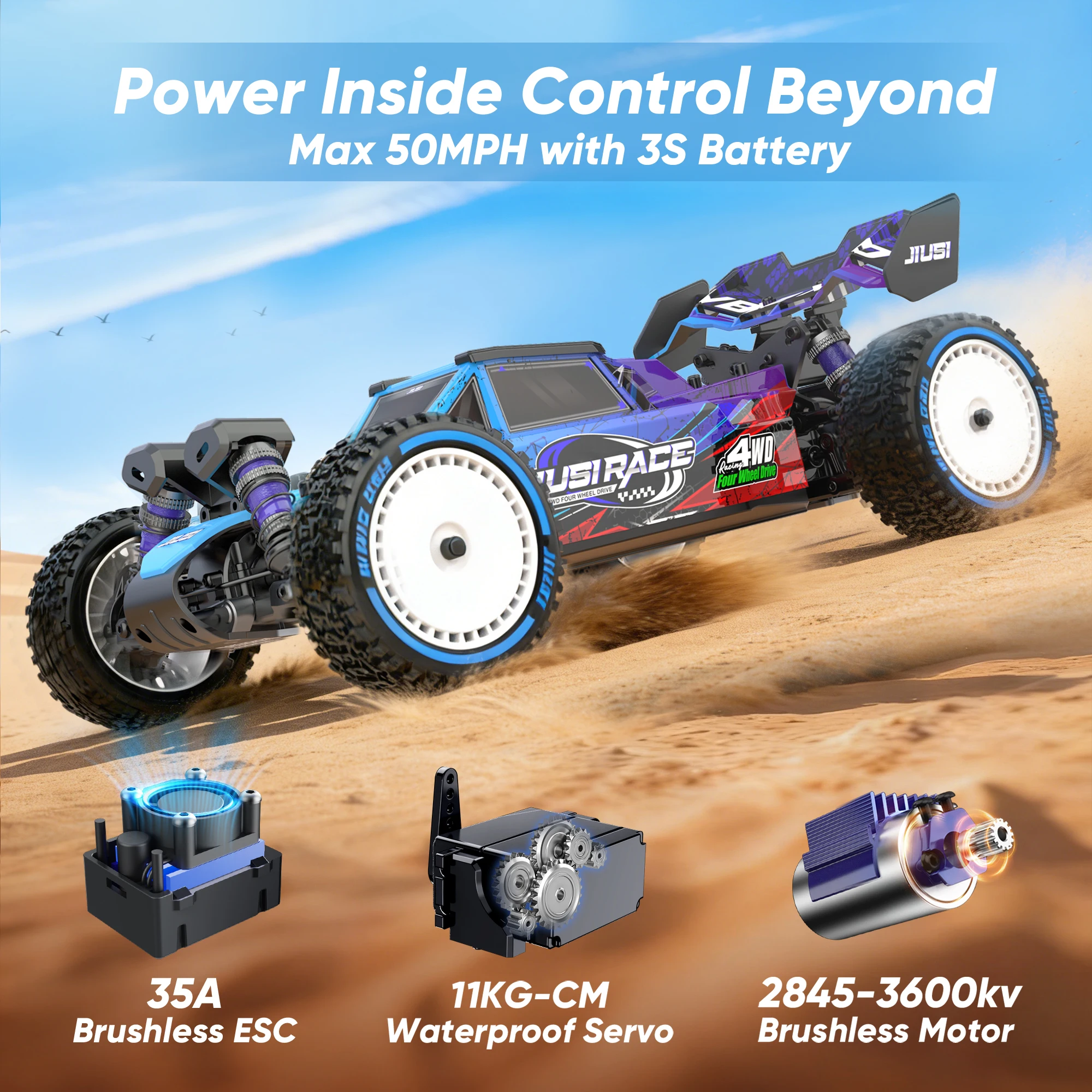 รถบังคับวิทยุ JIUSI 1/12 4WD W - Drone Bike Rc บทวิจารณ์และราคา