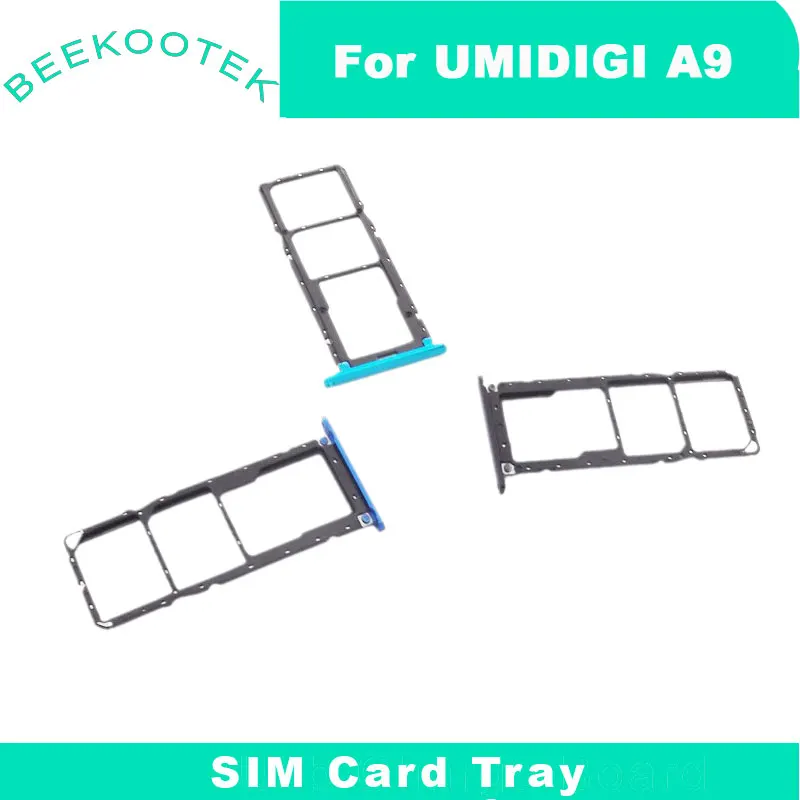 

New Original UMIDIGI A9 SIM Card Tray SIM Card Slot Holder Repair Repalcement Accessories Part For UMIDIGI A9 Smart Phone