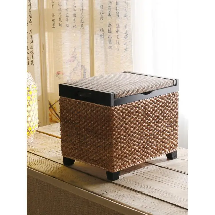 

Storage Stool, Storage, Shoe Change, Stool, Chair, Finishing Box, Rattan Weaving, Sofa Stool, Storage Box