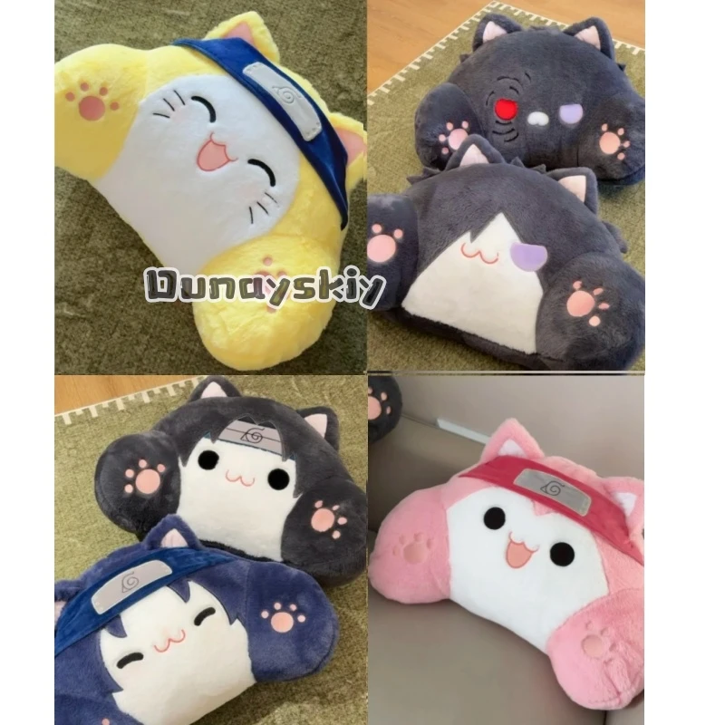45cm Taillenkissen Sakura Kakashi Obito Itachi Cosplay Plüsch-Baumwollspielzeug Weicher Charme Langes Weihnachtsgeschenk Halloween ​ ​