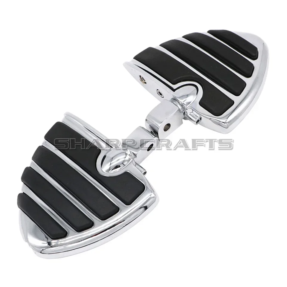 For Honda VLX400 VLX600 Steed VLX 400 600 All Year Foot Pegs Motorcycle Rear Footrests Footpegs Left & Right - view 4
