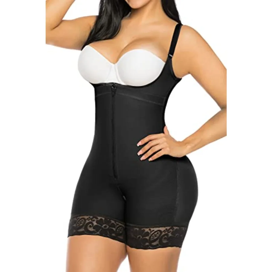 

Fajas Colombianas Shapewear for Women Postpartum Tummy Control Body Shaper Butt Lifter Bodysuit