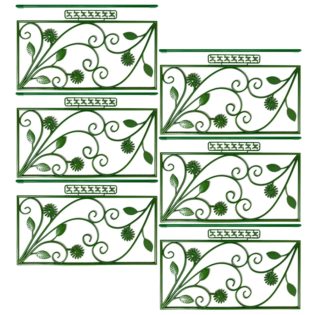 

6 Pcs Climbing Flower St 114x45cm Decorative Plant Trellis Screens for Garden Support
