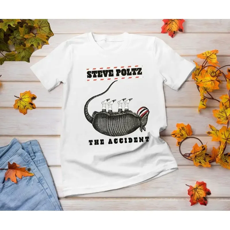 New The Accident Steve Poltz T Shirt White Men All Size Ac542