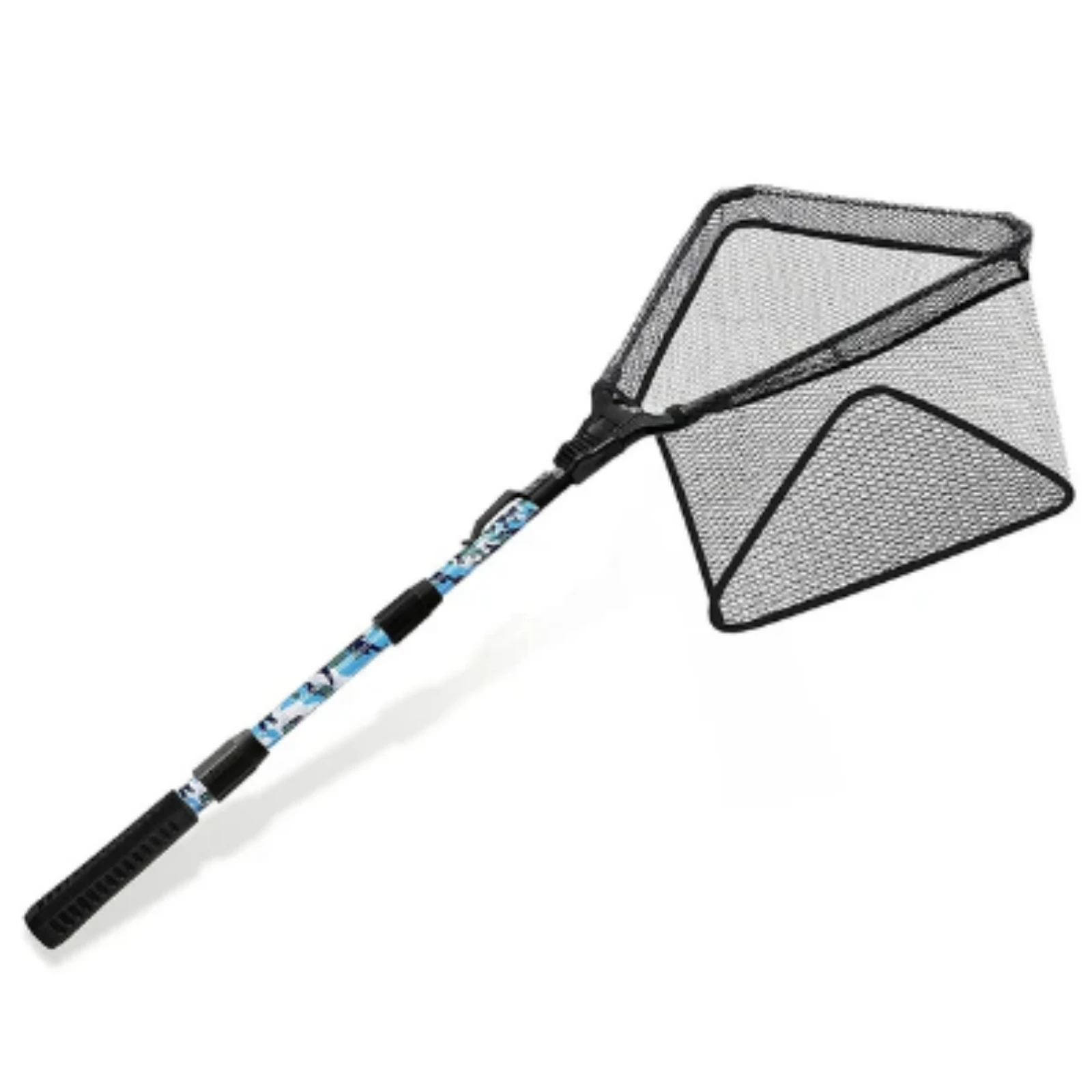 

SANLIKE Fishing Net Collapsible Telescopic Sturdy Pole Handle Fish Landing Mesh For Carp Fishing Tackle Catching Releasing