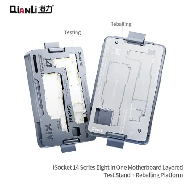 

Qianli iScoket Motherboard for iPhone X-15 Pro MAX, Layered Testing Fixture, Logic Board, Middle Frame Function Tester