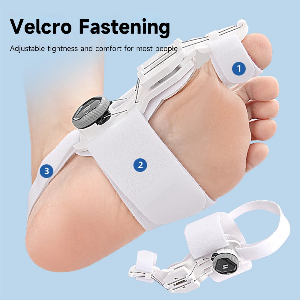 Toe Bunion Corrector Foot Hallux Valgus Orthotics Adjustable Toe Separator Straightener Feet Bone Thumb Adjuster Toe Correction