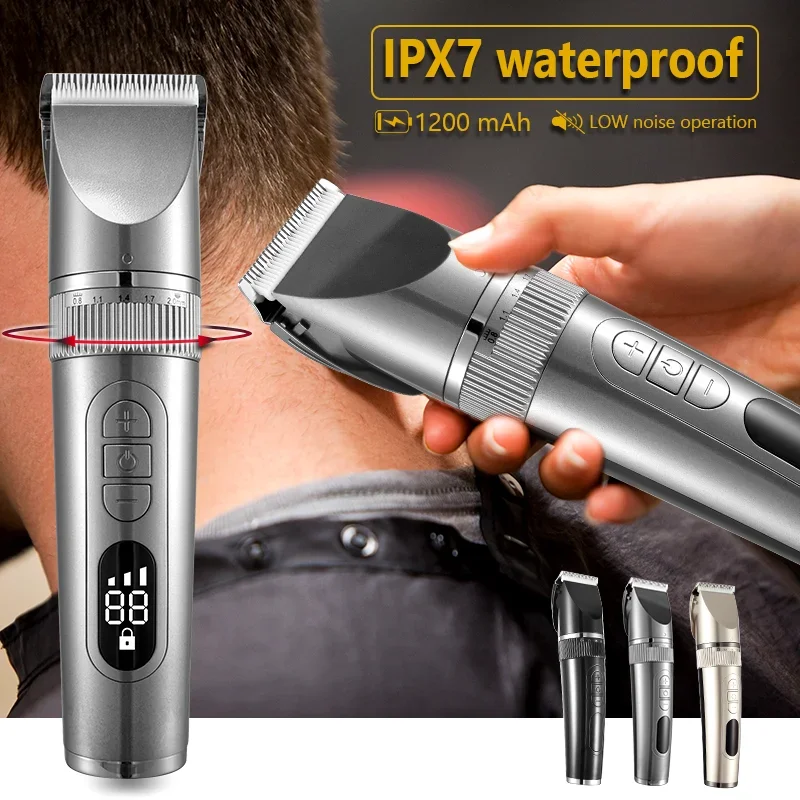 

Hair Clipper Professional Hair Trimmer Barber Hair Cutting Machine Electric Shavers for Men Beard Shaving Razor Beard Trimmer