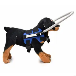 D0AD Blind Dog Harness Guiding Device Dog Bumper for Small Large Dogs