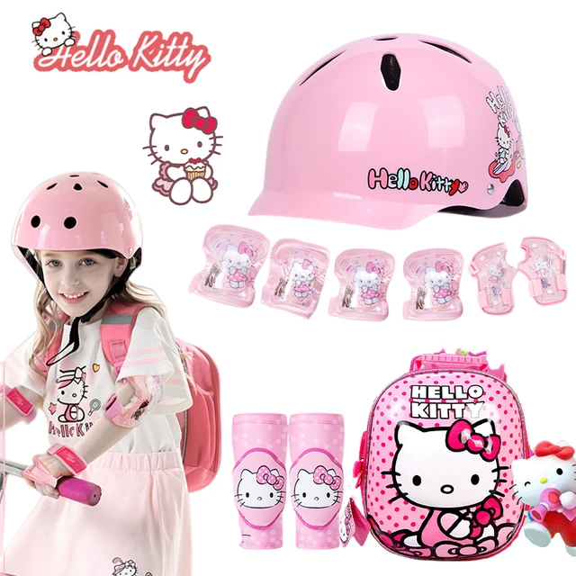 Casco y rodilleras niña hotsell