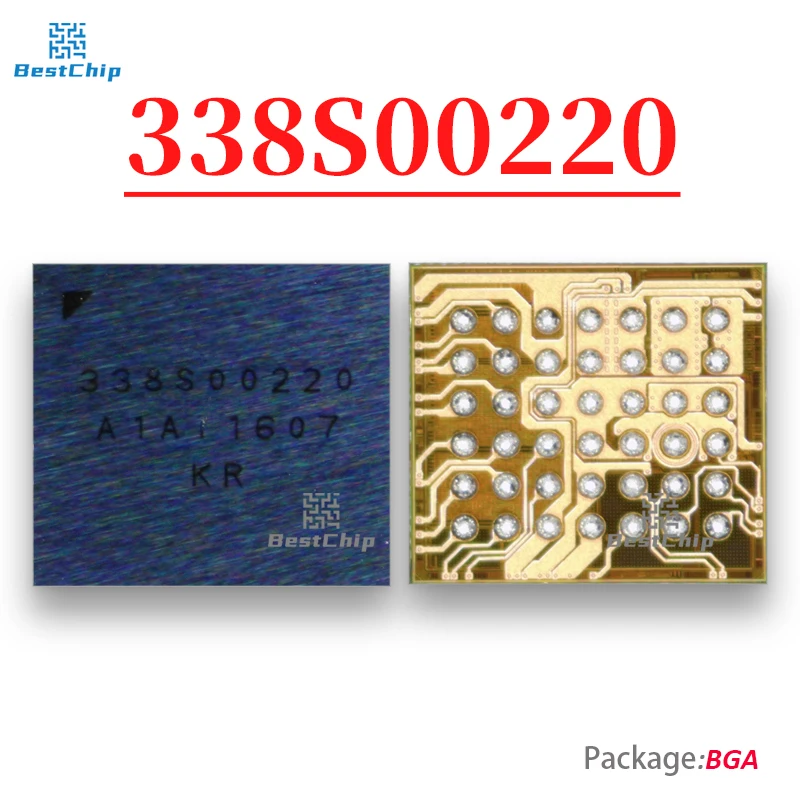 10X 338S00220 BGA U3301 U3402 U3502 For iPhone 7 7Plus Audio Code IC Sound Ringing Codec Chip Integrated Circuits