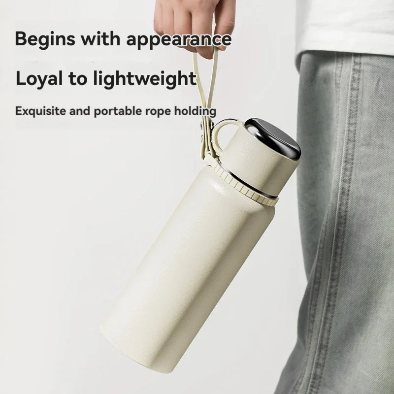2L Thermos water Bottle Vacuum Flask with smart lid Stainless Steel Insulated drinkware Tea Bottles Keep Cold Hot with custom