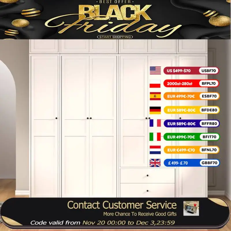 

Large Nordic Adults Wardrobes Modular Luxury Space Saving Storage Closet Display Living Room Guarda Roupa Furniture Home