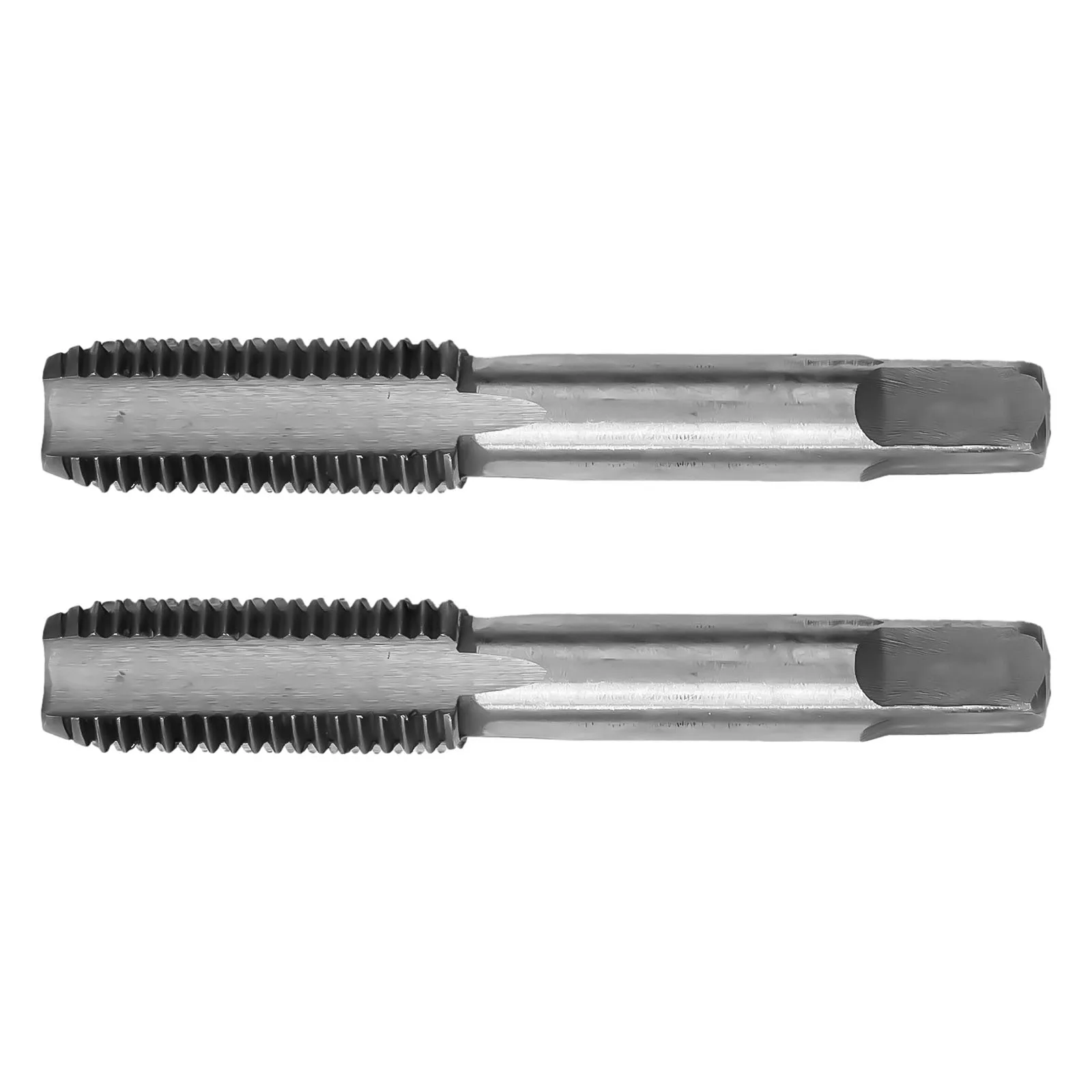HSS 12mm x 1.5 Metric Taper Tap Set, 2 Pcs Right-Hand Thread Tools, 77mm Length, High Speed Steel Material for DIY Workshop Use