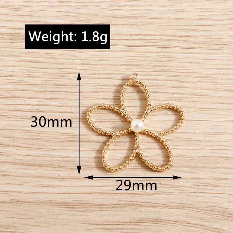 Tusember 20 Stück Legierungs-Pflanzenanhänger, Metall-Blatt-Blumen-Baum-Charms für Schmuckherstellung, Ohrringe, Halsketten, DIY-Armband-Zubehör – Detail 6