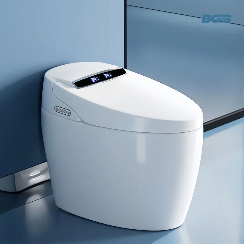 Großhandel Günstige 110 V/220 V s Falle/p Falle Japanische Badezimmer Auto Flush Intelligente Elektrische Bidet Automatische wc Smart Wc Schüssel