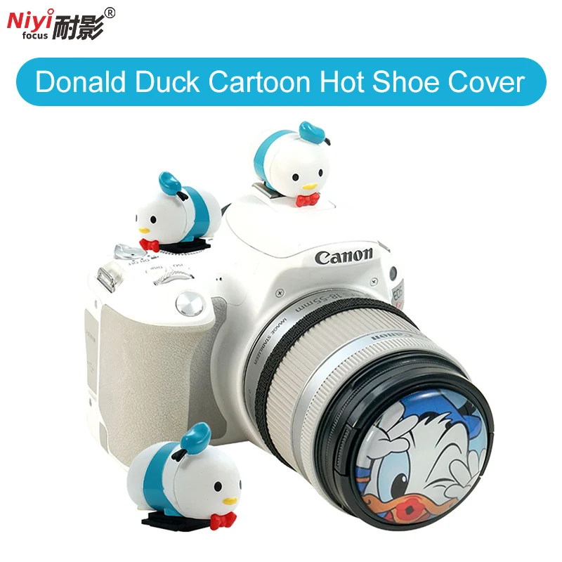 Hot Shoe Cover Cap Dustproof SLR Camera Mirrorless Camera for Canon Nikon Sony Fuji Cute Cartoon Cat Cartoon Dog Cold Shoe Cover