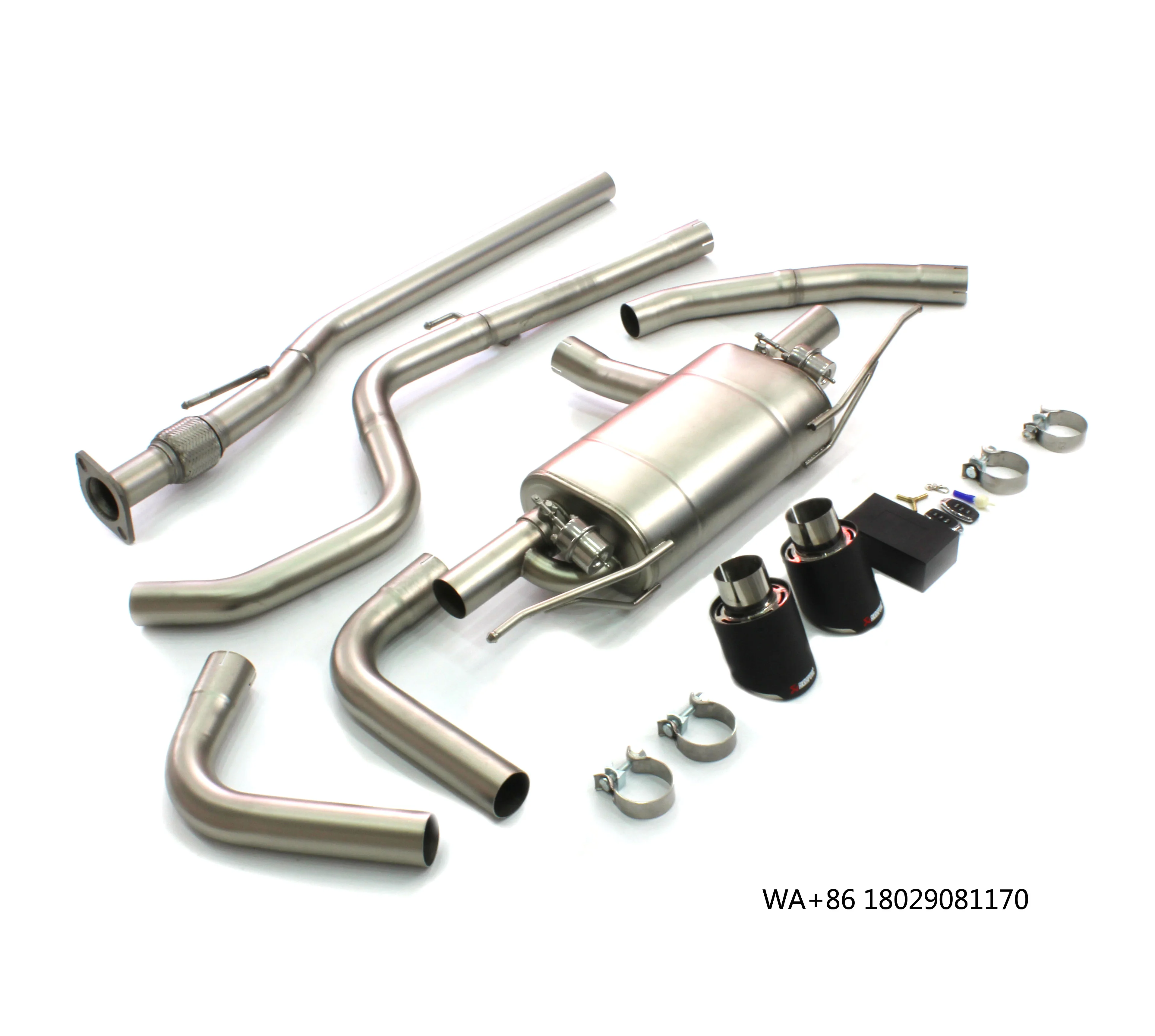 

Stainless Steel 304 Exhaust Pipe Car Exhaust System for A180 A200 W176