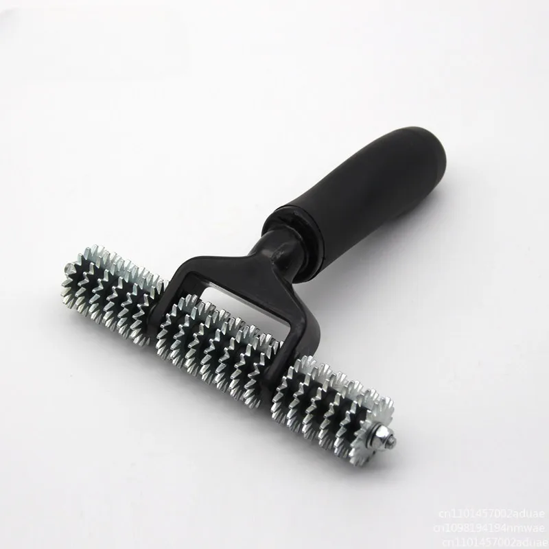 Patchwork push roller carpet rolling wheel flattening flat tooth carpet tool